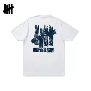 UNDEFEATED FW23 素描LOGO 印花圖案 短袖T恤 男女同款 白/黑