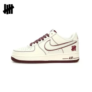 NDEFEATED x Nike Air Force 1 07 運動板鞋 車線五杠3M反光 白酒紅