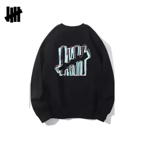 UNDEFEATED 塗鴉icon 圓領衛衣 男女同款 黑色/白色
