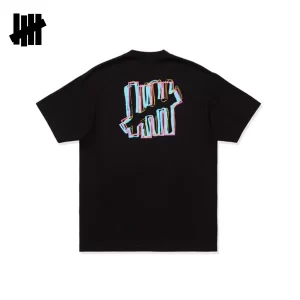 UNDEFEATED 塗鴉炫彩 寬鬆潮流 男女T恤 短袖上衣 黑色/白色