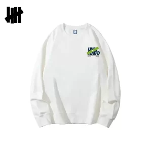 UNDEFEATED LOGO圖案 圓領衛衣 男女同款 黑色/白色