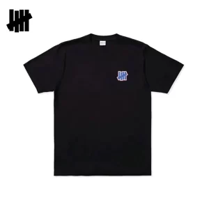 UNDEFEATED 經典描邊 五條杠T恤 男女同款 上衣 黑色/白色