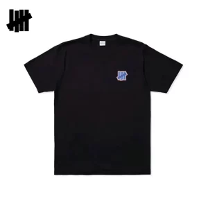 UNDEFEATED 基礎款 描邊五條杠 印花T恤 男女款上衣 白色/黑色