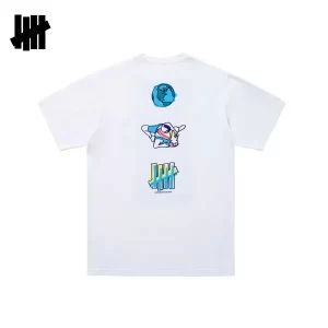 UNDEFEATED 摔跤白色T恤 男女款上衣 白色/黑色