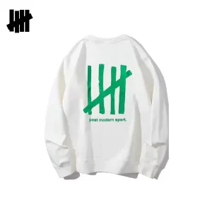 UNDEFEATED 油漆圖案 男女 寬鬆圓領 百搭衛衣 情侶款 黑色/白色