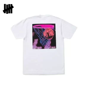 UNDEFEATED All Net S/S 熱像籃球印花 短袖T恤 男女同款 黑色/白色