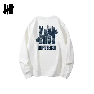 UNDEFEATED 素描圖案 時尚潮流 男女生 圓領衛衣 黑色/白色