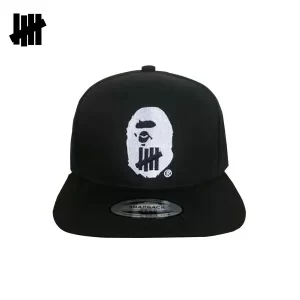 undefeated 聯名猿人頭 男潮牌街頭 棒球帽 女時尚 嘻哈帽 黑/綠/棕